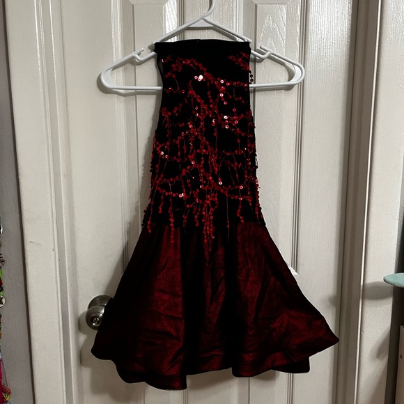 Red Revolution Dance Wear Jazz Costume: Size LC